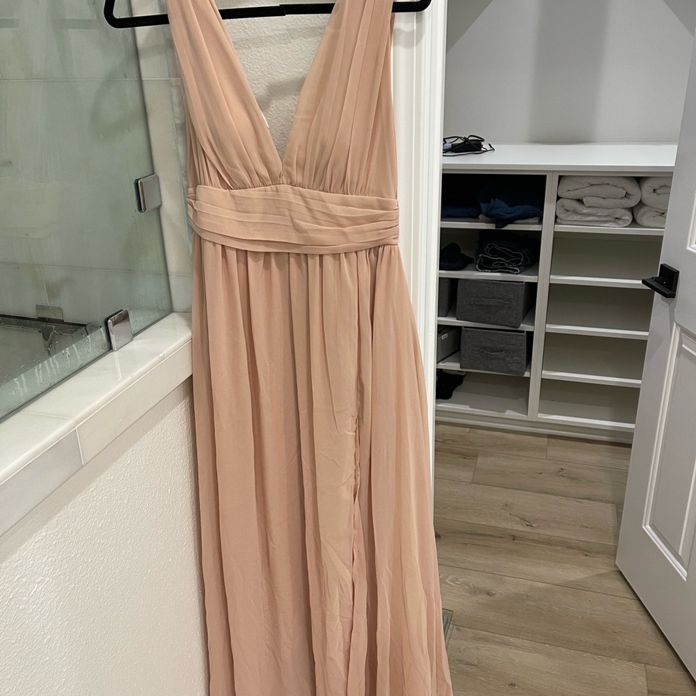 Blush Maxi Dress: Lulus